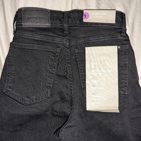 Everlane Curvy Way-High Skinny Jean - Picture 3 of 4
